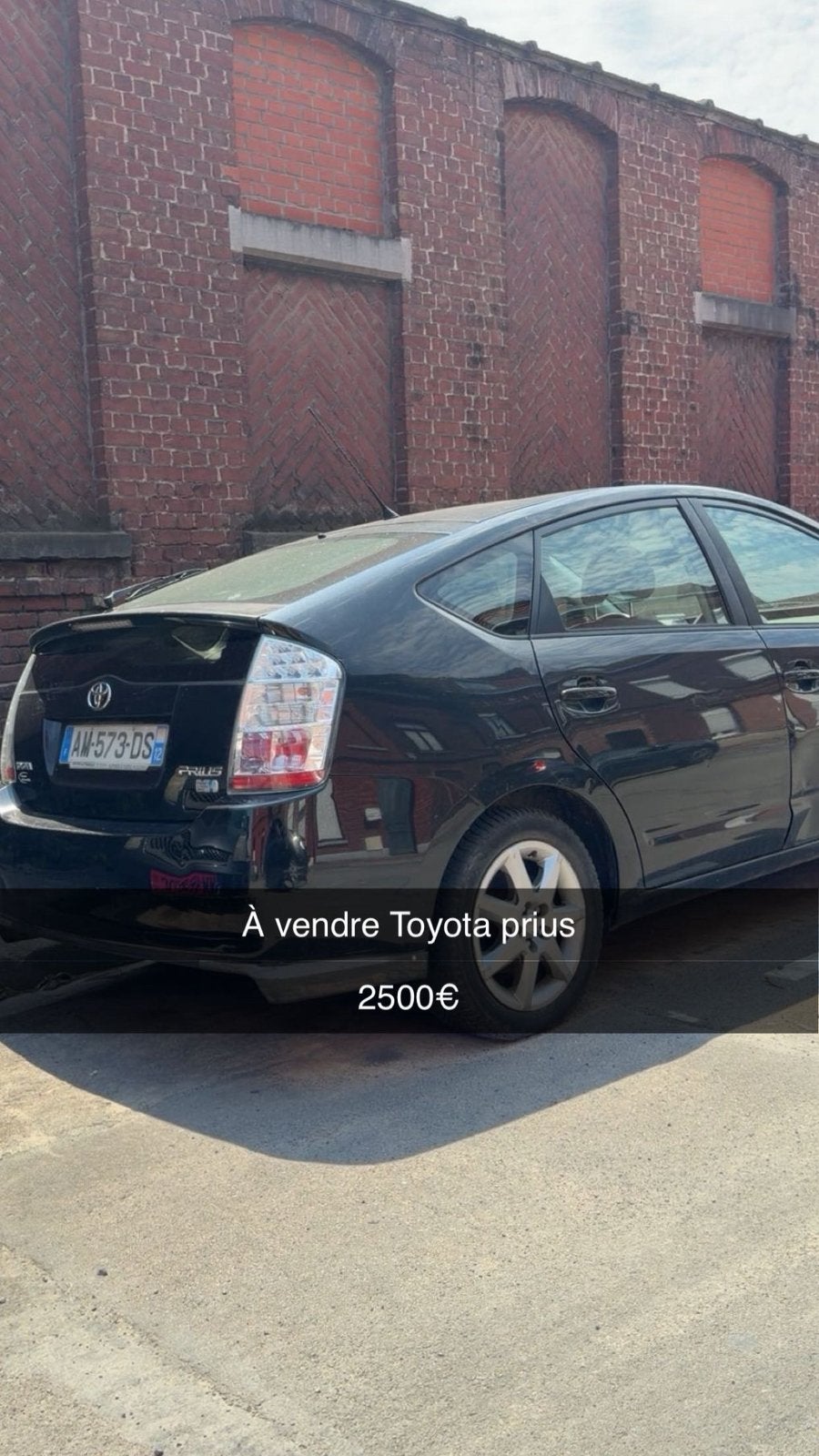 Toyota prius hybride, Auto's, Automaat, Stof, Euro 6, Zwart