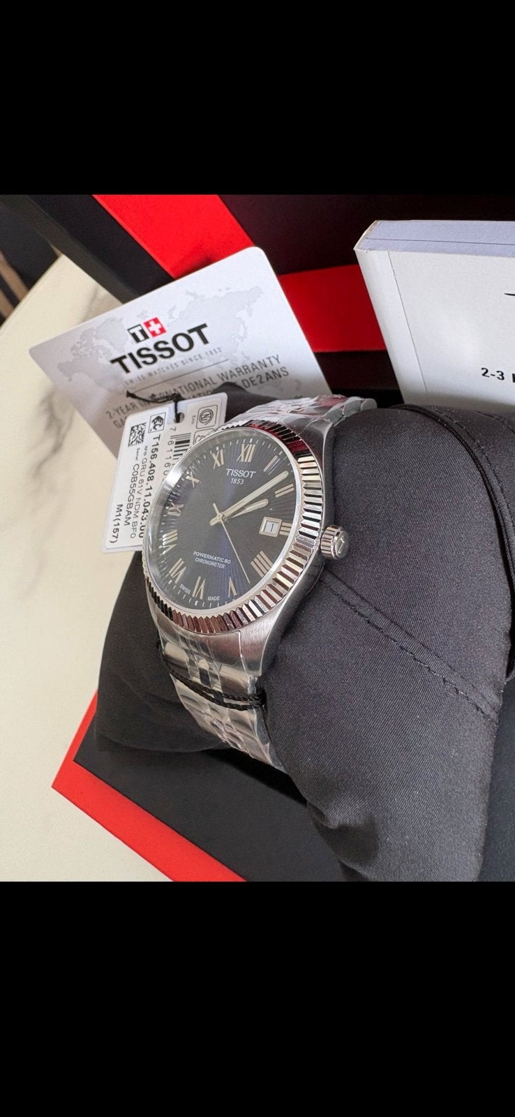 Tissot new, Bijoux, Sacs & Beauté, Montres | Anciennes | Antiquités, Enlèvement ou Envoi, Tissot