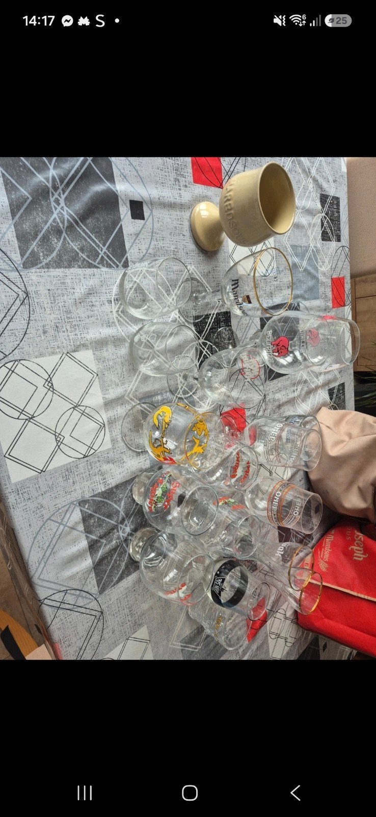 lots de 19verres a bière, Collections, Enlèvement ou Envoi, Neuf, Verre ou Verres, Duvel
