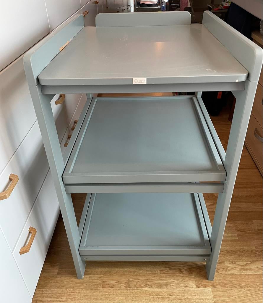 Quax grijze luiertafel, Kinderen en Baby's, Ophalen, Gebruikt