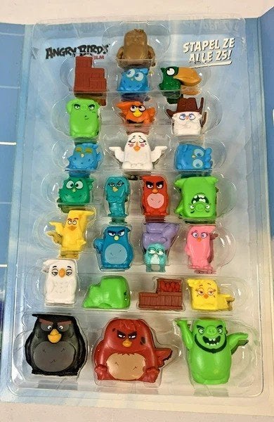 Boîte de 25 figurines de la collection Angry Birds The Movie, Autres marques, Comme neuf, Angry Birds, Autres types