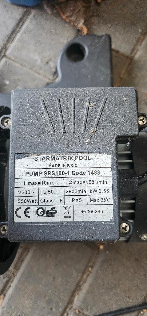 Intex zandfilterpomp 10m3, Ophalen, Gebruikt, Filter