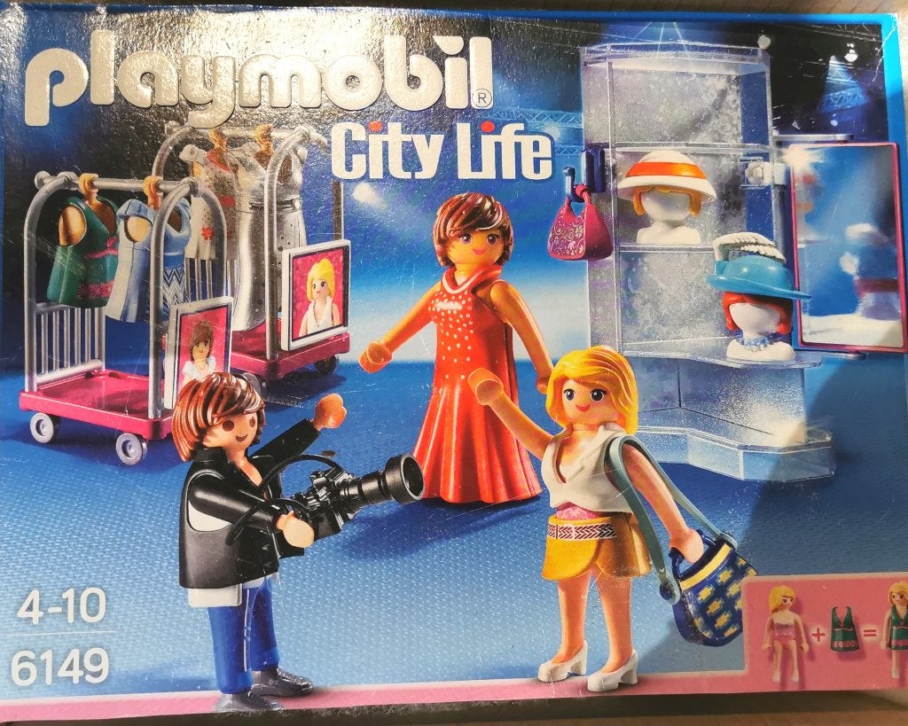 Top modèles avec photographe - Playmobil - 6149, Complete set, Ophalen of Verzenden, Zo goed als nieuw, City life