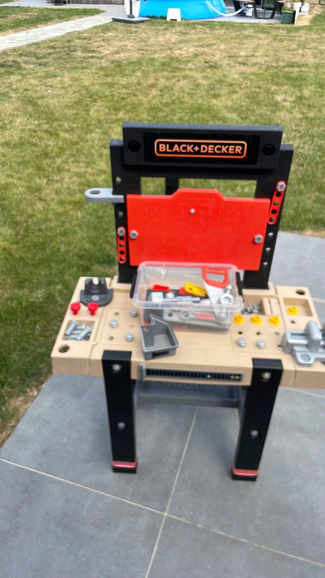 Speelwerktafel black and decker, Kinderen en Baby's, Ophalen, Zo goed als nieuw