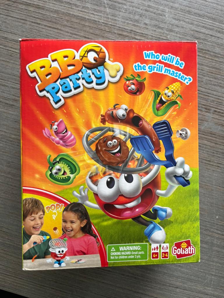 Bbq party, Hobby en Vrije tijd, Gezelschapsspellen | Overige, Ophalen, Zo goed als nieuw