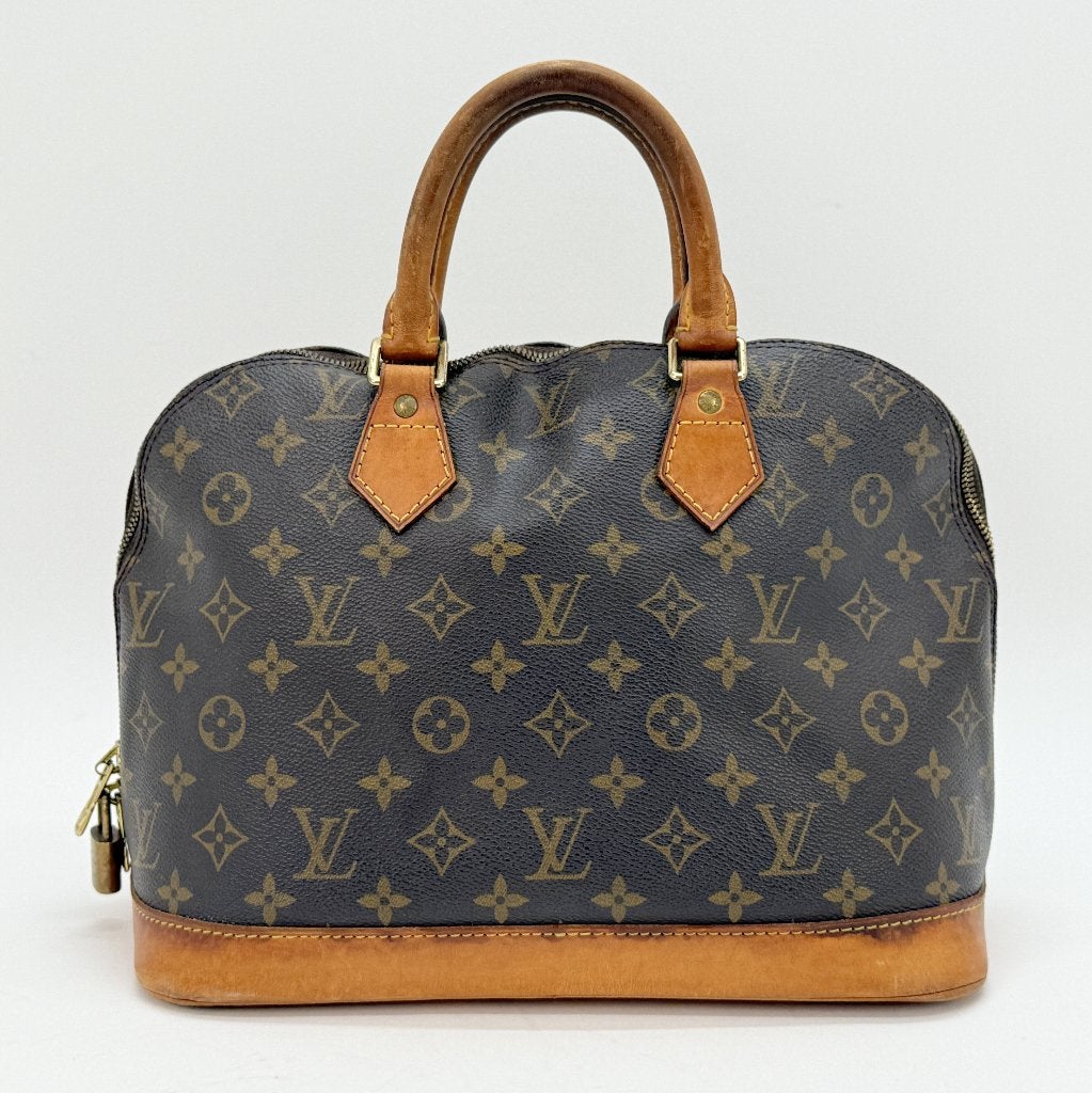Lederen dameshandtas Louis Vuitton, Handtassen en Accessoires, Ophalen, Gebruikt