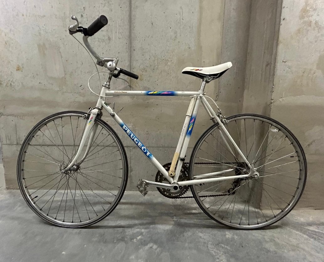 Vintage Peugeot Iseran Road Bike – Made in France, Fietsen en Brommers, Gebruikt, Velgrem, 53 tot 57 cm, Ophalen