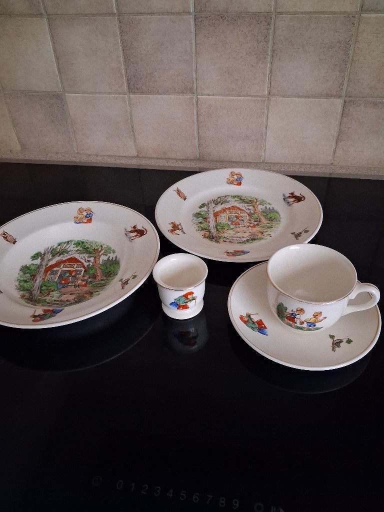 Vintage eetserviesje Hans en Grietje, Ophalen