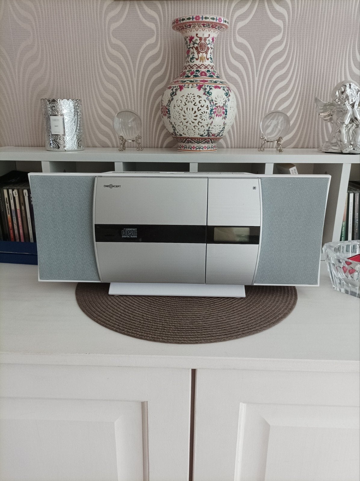 Chaîne stereo vertical, Ophalen, Zo goed als nieuw, Radio, Met cd-speler