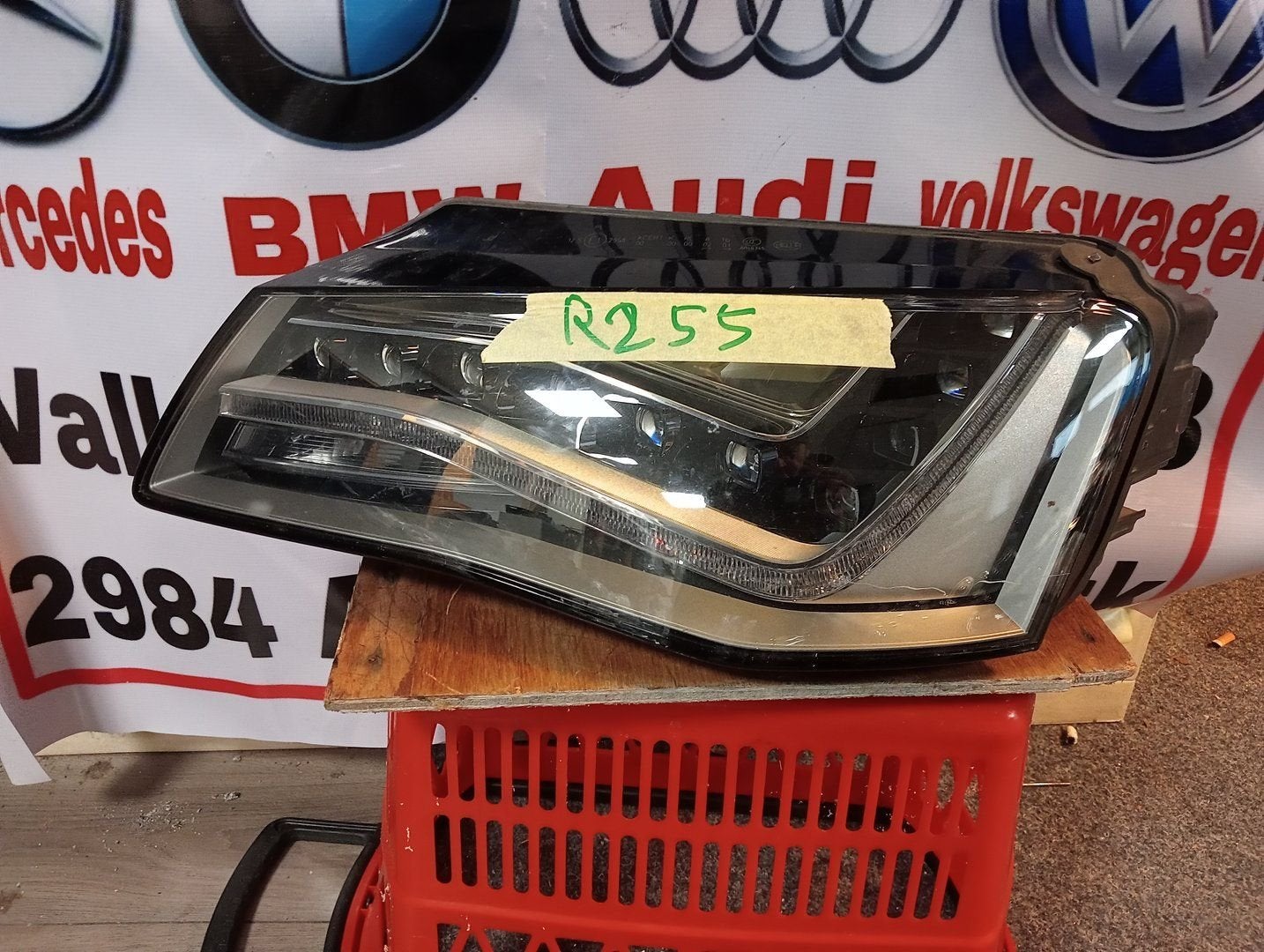 Audi A8 4H Koplamp Volled Links 4H0941003 4H0941029, -, Audi, Utilisé, -