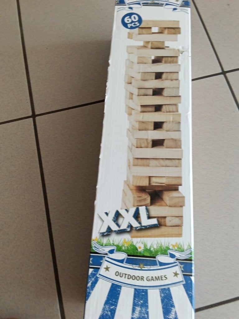 Houten stapeltoren, Kinderen en Baby's, Speelgoed | Houten speelgoed, Ophalen of Verzenden, Zo goed als nieuw, Overige typen