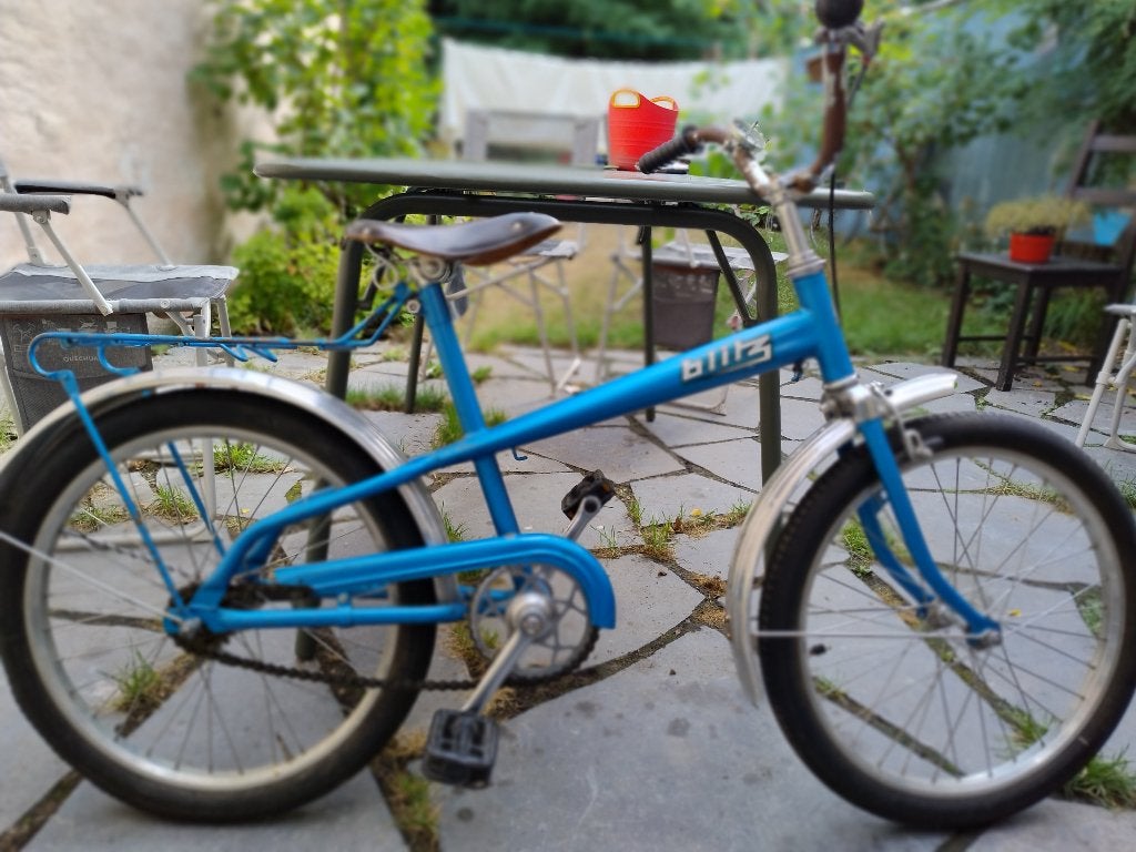 Vintage kinderfiets 20 inch, Ophalen, Gebruikt, Terugtraprem, 20 inch of meer