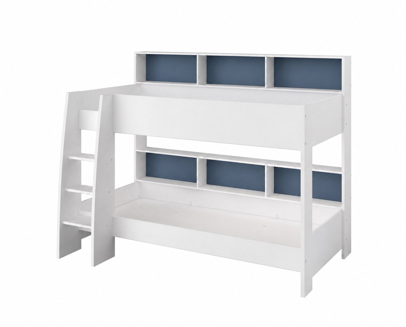 Stapelbed WIT/BLAUW Leon, Ophalen, Gebruikt, Stapelbed