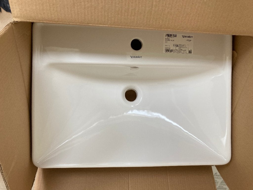 Duravit D-neo wastafel, Huis en Inrichting, Ophalen, Minder dan 50 cm, Nieuw, Minder dan 25 cm