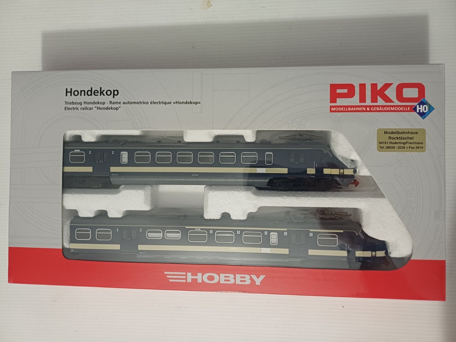 Piko 57570 Benelux Hondekop NMBS, Treinset, Gelijkstroom, Nieuw, Analoog