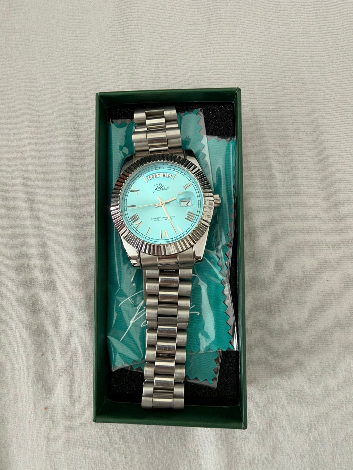 Montre homme datejust, Bijoux, Sacs & Beauté, Enlèvement ou Envoi, Neuf, Montre-bracelet