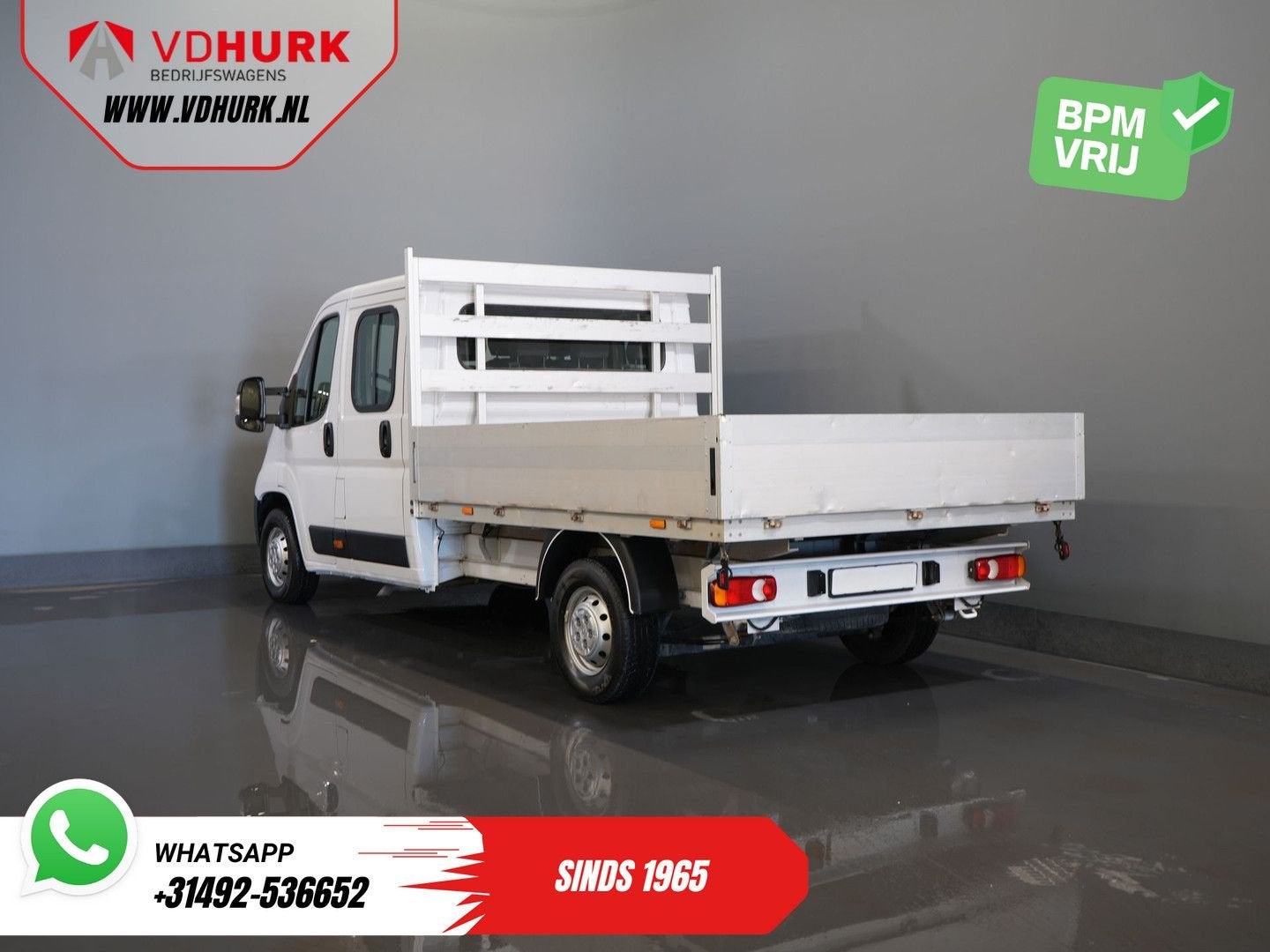 Opel Movano 2.2 140 pk DC Dubbel Cabine Open Laadbak/ 7 Pers, Auto's, Bestelwagens en Lichte vracht, Wit, Bedrijf, Electronic Stability Program (ESP)