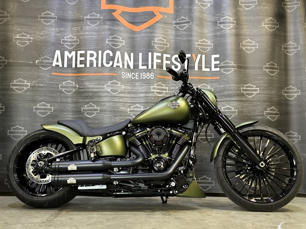 Harley-Davidson Chopper Softail Break out FXBS Custom, Entreprise, Plus de 35 kW, 1923 cm³, Régulateur de vitesse