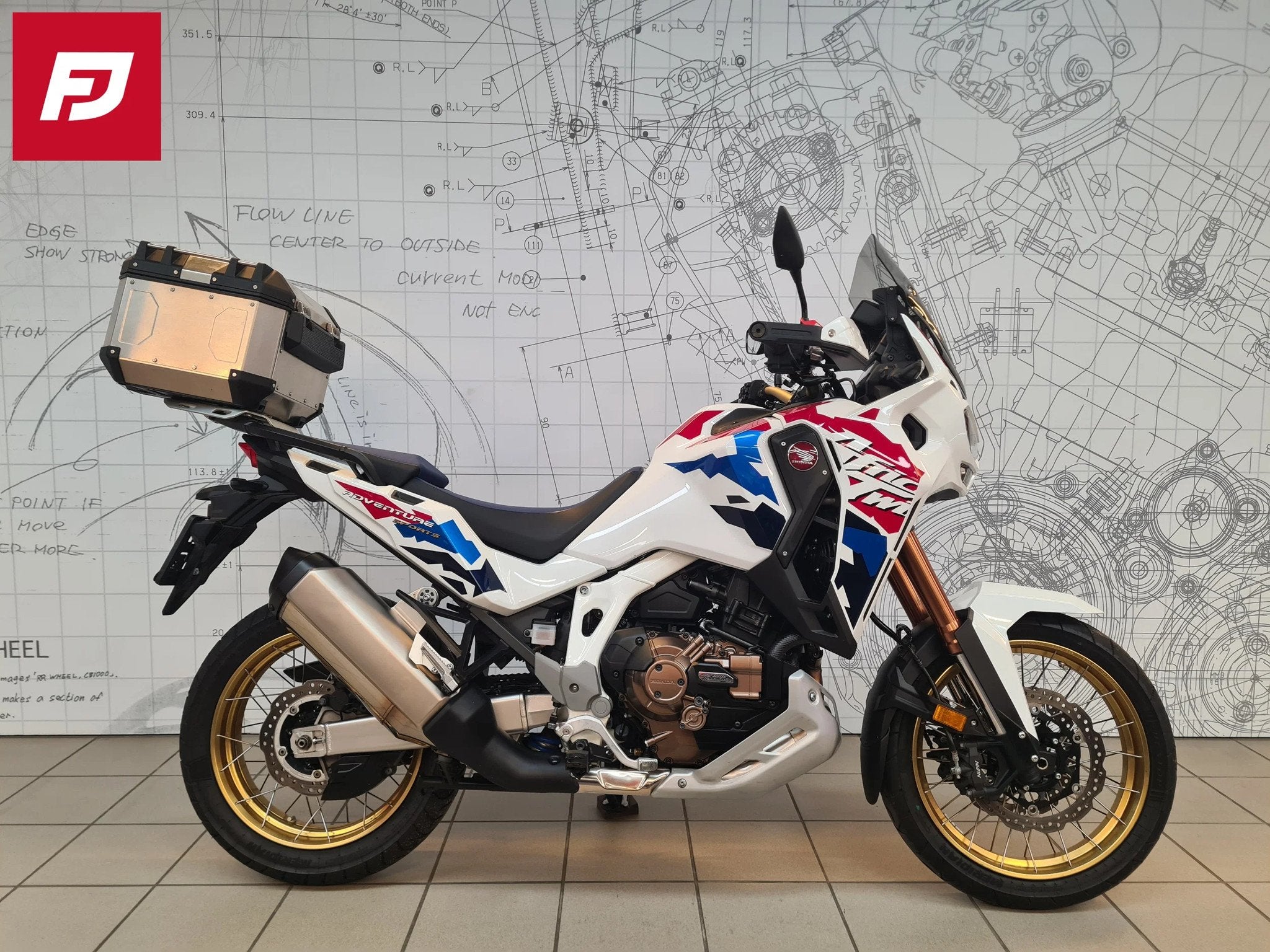 Honda Honda Honda CRF 1100 Africa Twin Adventure Sport Dct, Motos, Entreprise, Plus de 35 kW, 1100 cm³, Autre