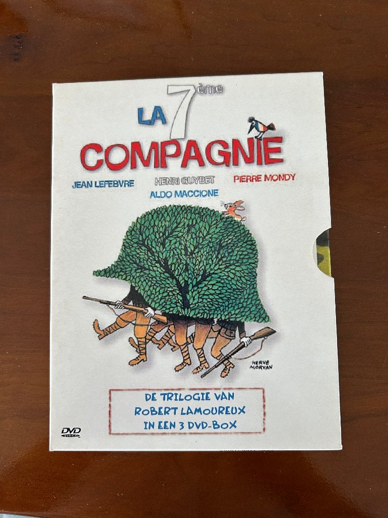 Coffret DVD de la trilogie "La 7e compagnie", Enlèvement ou Envoi, Comme neuf, Français, Français
