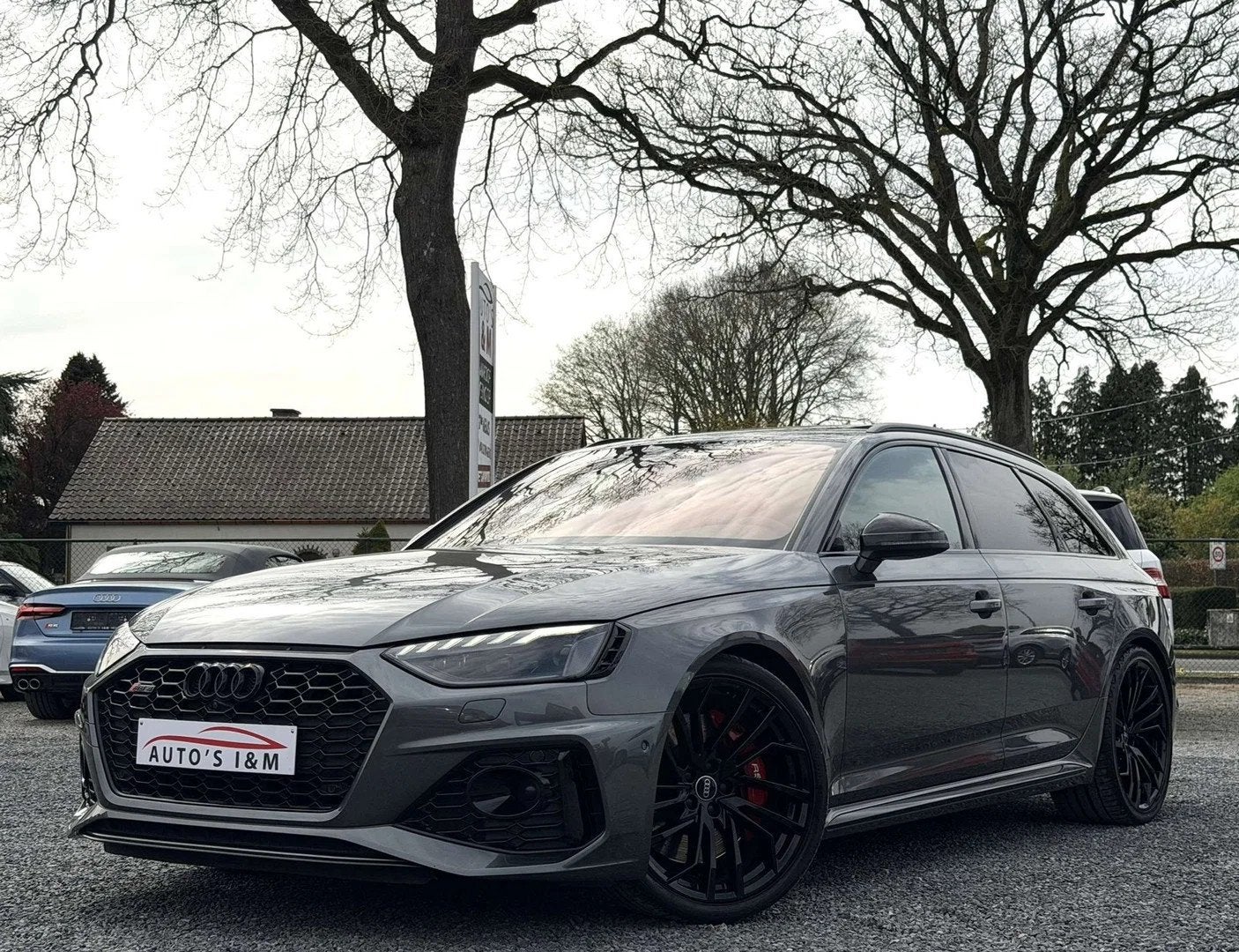 Audi RS4 Avant 2.9 V6 TFSI VERKOCHT/VENDU/SOLD, Autos, Argent ou Gris, Achat, Entreprise, 1820 kg