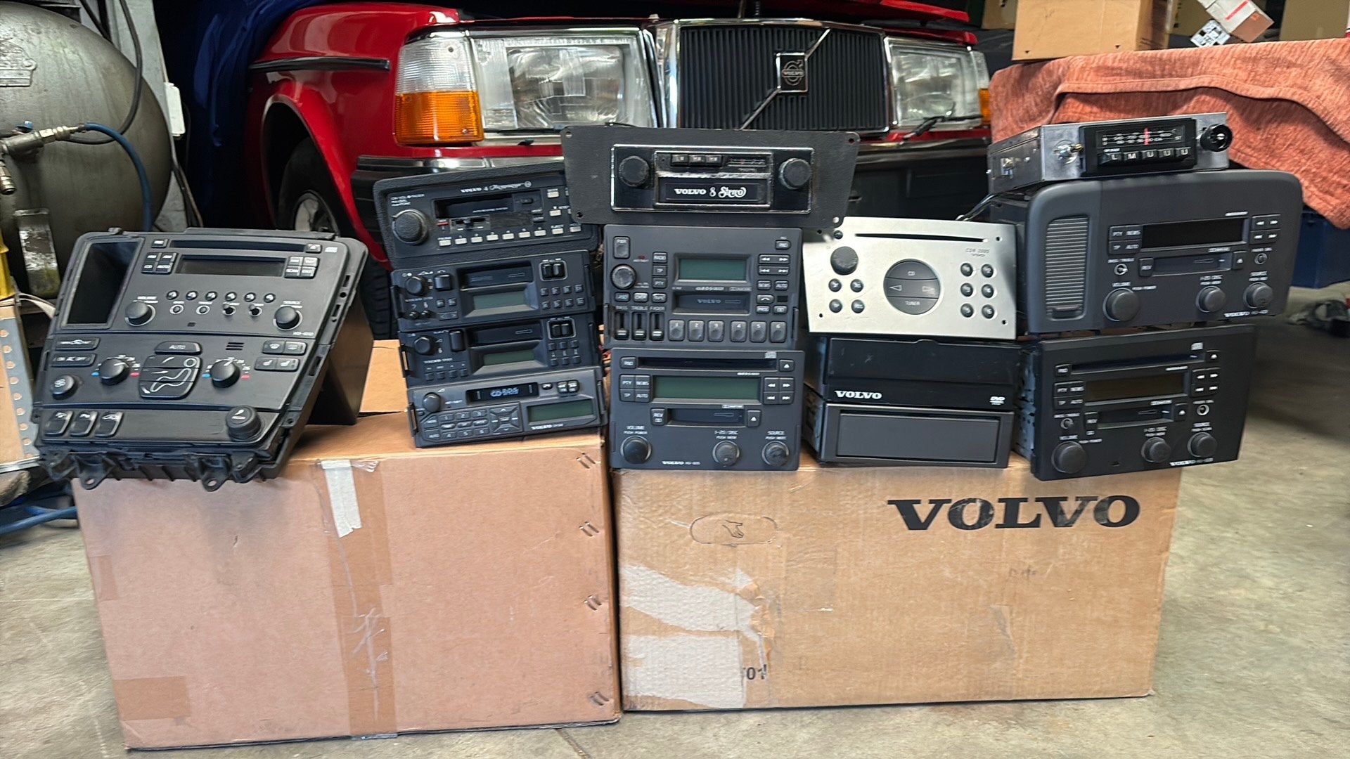 Volvo radio,s, Ophalen of Verzenden, Gebruikt