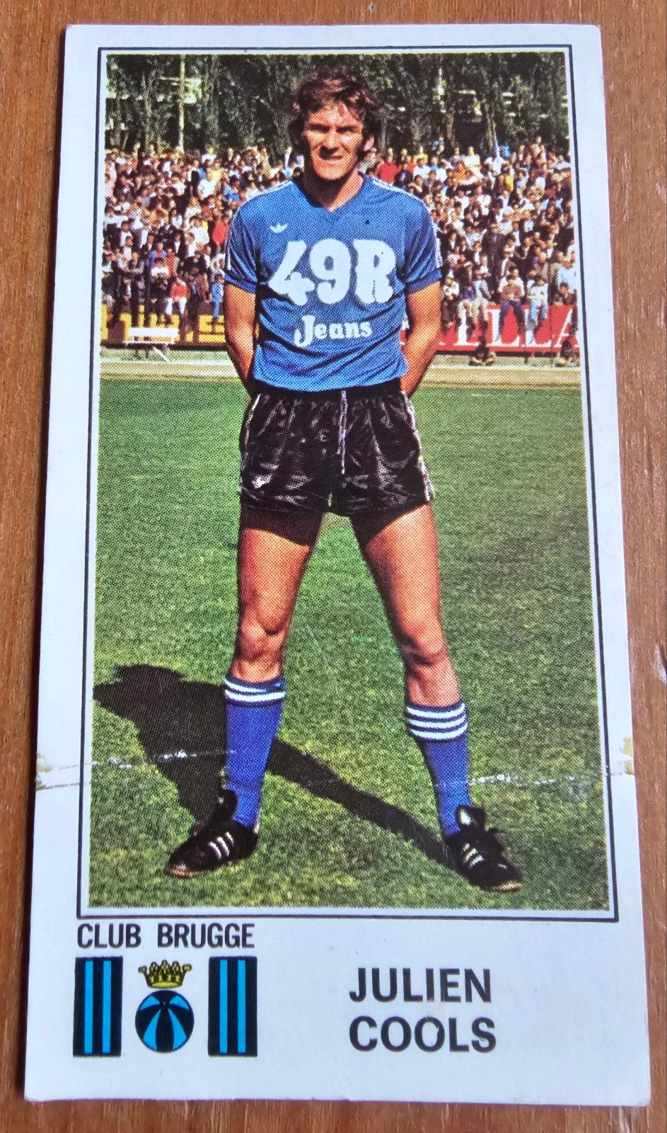 Panini Football 76 #143 Julien Cools Club Brugge Voetbal!, Ophalen of Verzenden, Zo goed als nieuw, Sticker