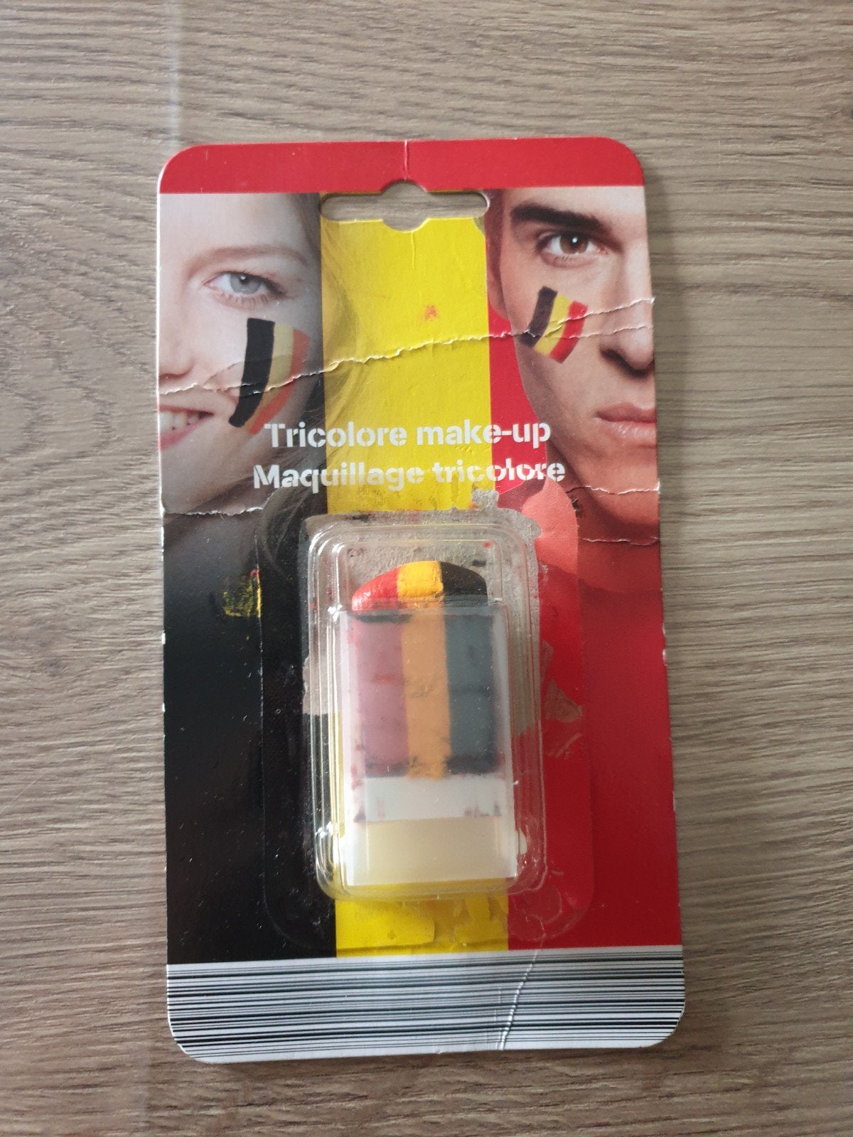 Tricolore make-up, Ophalen of Verzenden, Gebruikt