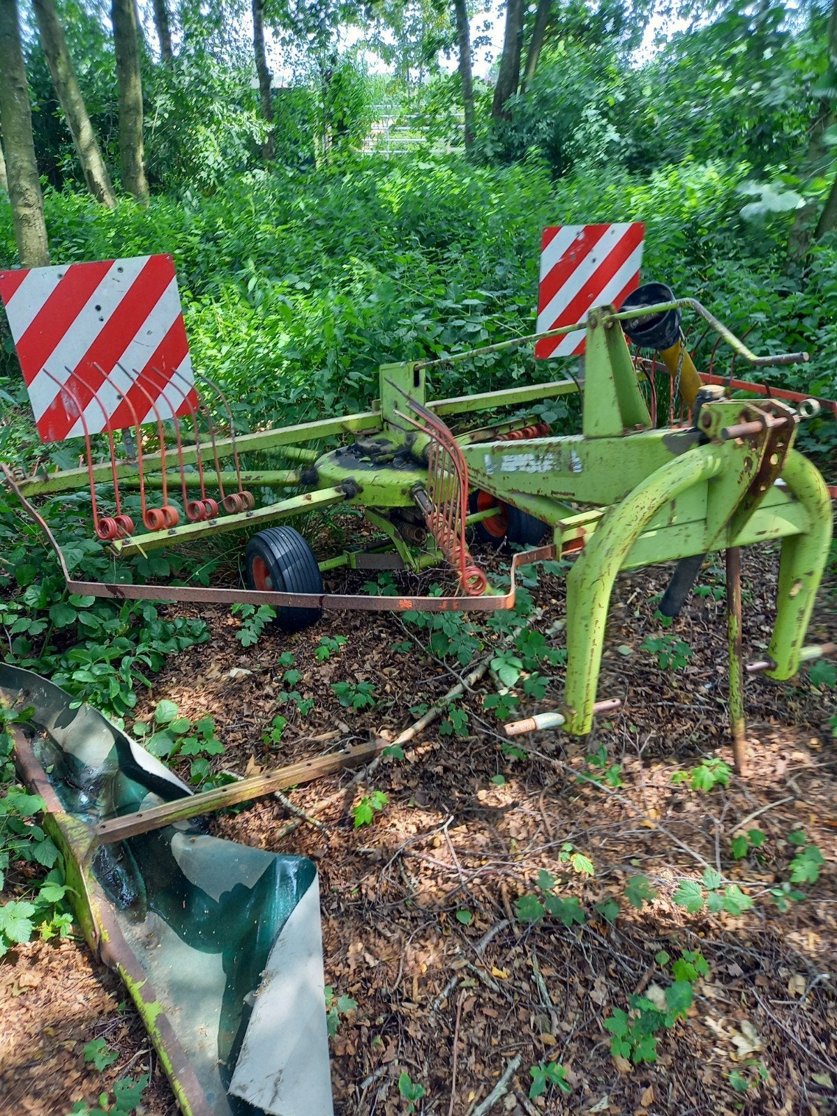 Claas hark, Ophalen