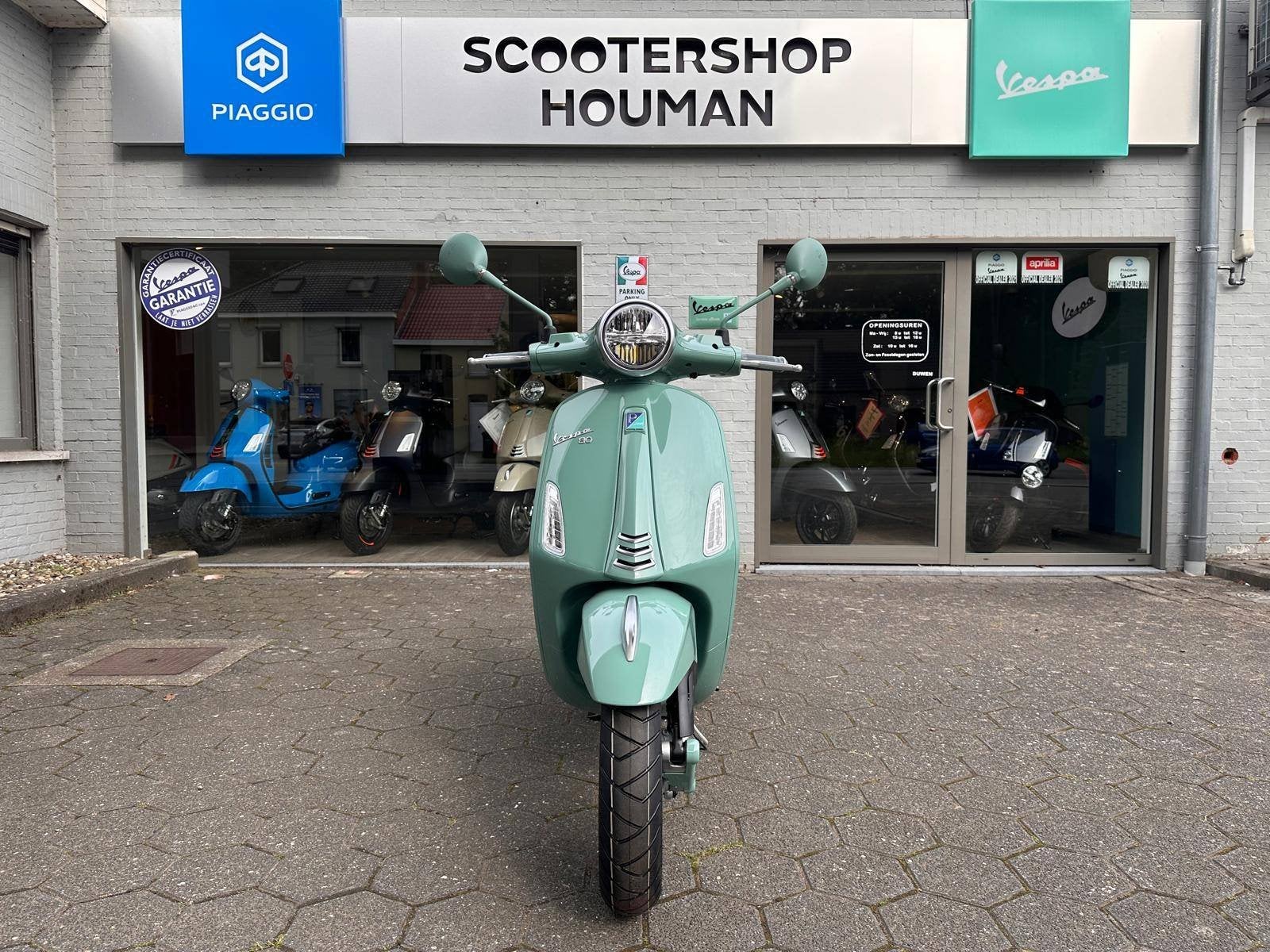 Vespa Primavera 125cc Verde 80th (nr.45), Vélos & Vélomoteurs, Neuf, Essence, 125 cm³, Autres modèles