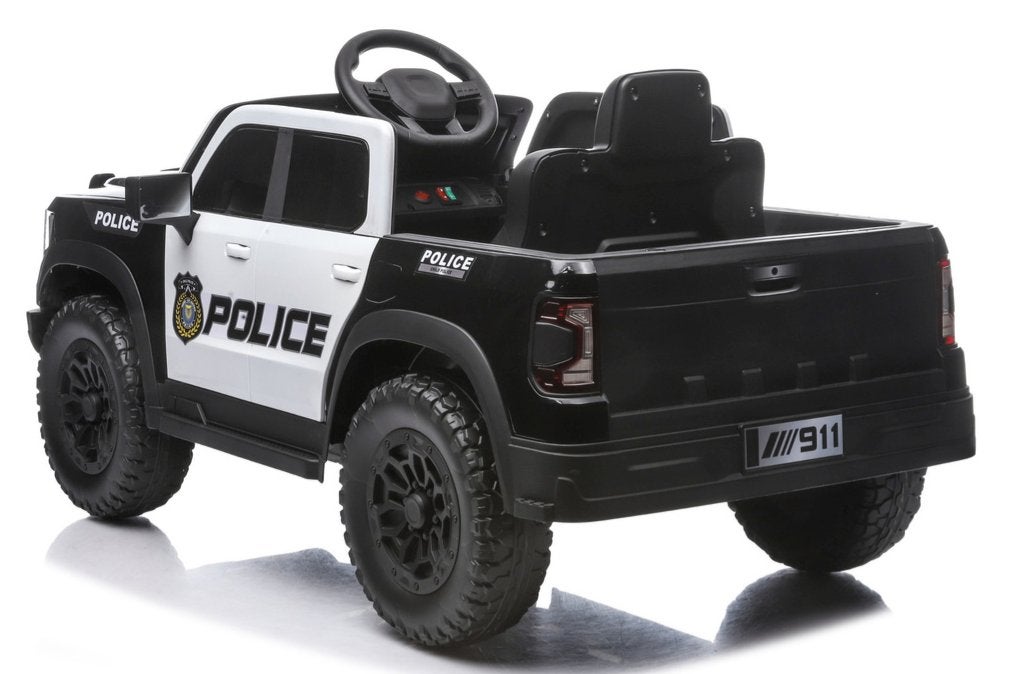 Voiture électrique enfant • JEEP DE POLICE luxe • 12V 7Ah, Enlèvement, Neuf