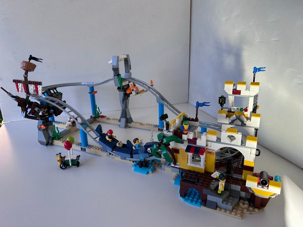 Lego Creator 3in1 Piraten roller coaster 31084, Kinderen en Baby's, Lego, Ophalen of Verzenden, Zo goed als nieuw, Inclusief instructies