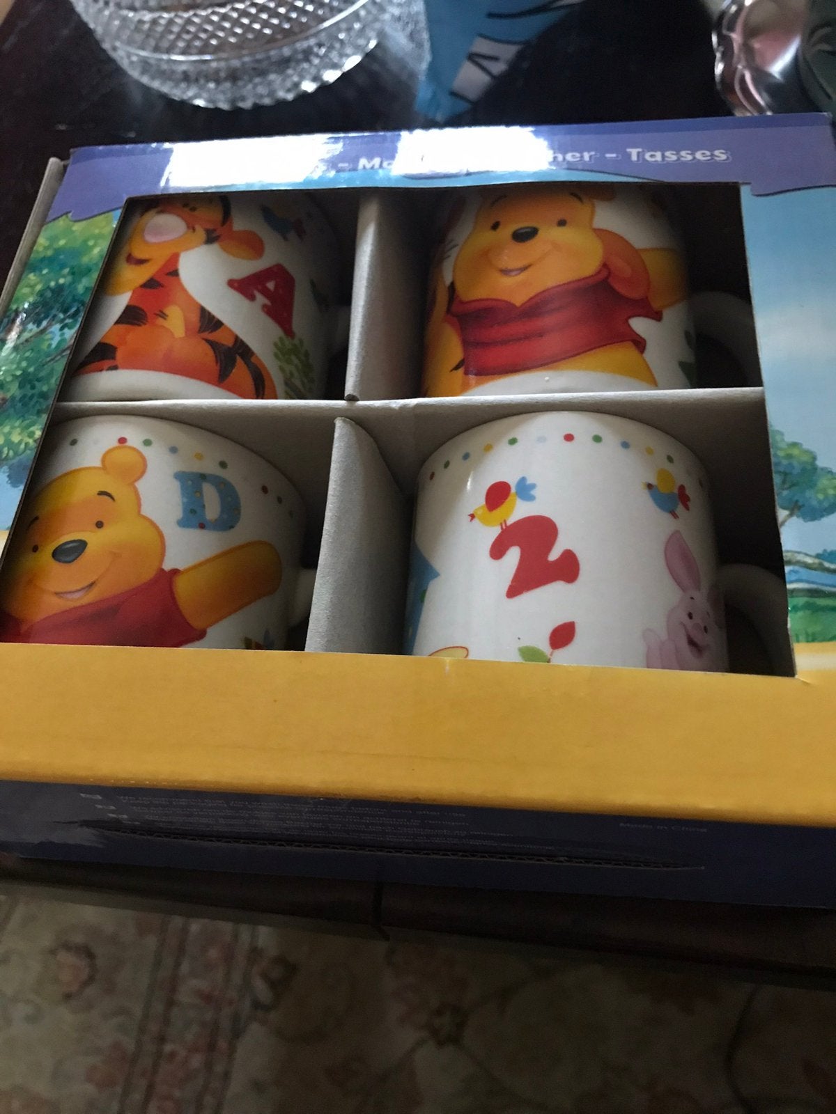 4 tasjes mini winnie de pooh nieuw, Verzamelen, Ophalen, Zo goed als nieuw