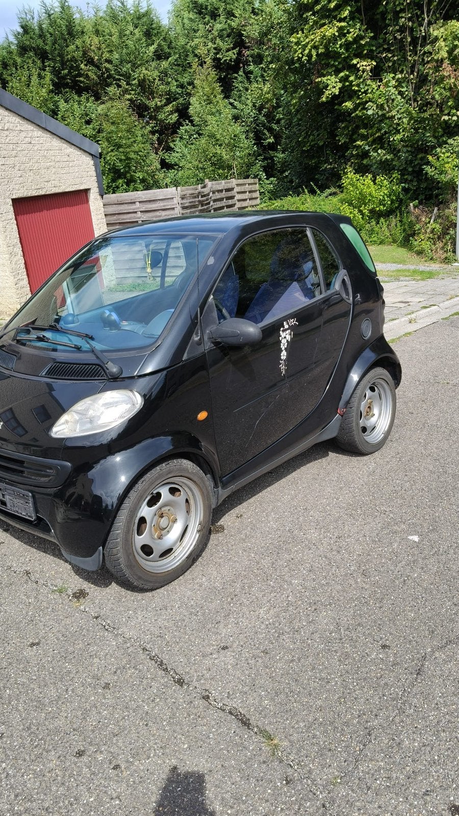 Smart fortwo voor onderdelen, Auto's, Automaat, Achterwielaandrijving, Zwart, Particulier