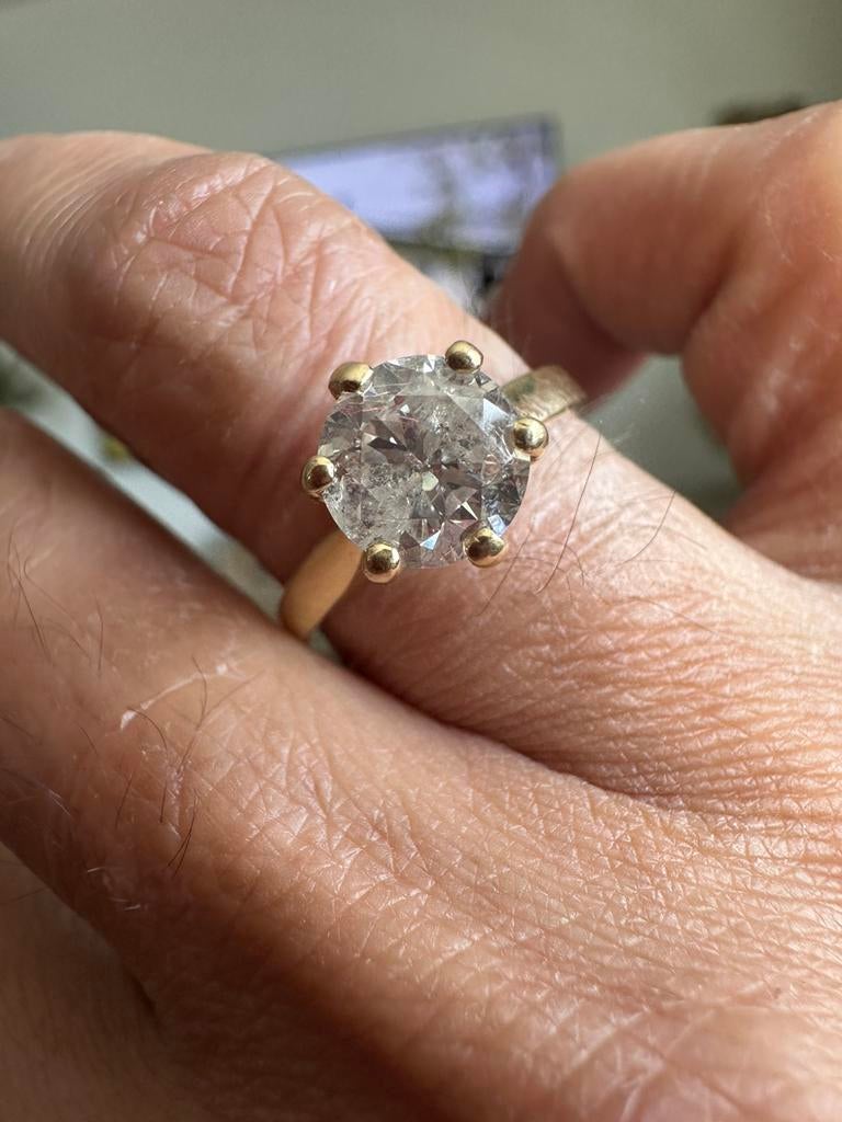 Bague en diamant, Bijoux, Sacs & Beauté, Bagues, Enlèvement, Comme neuf