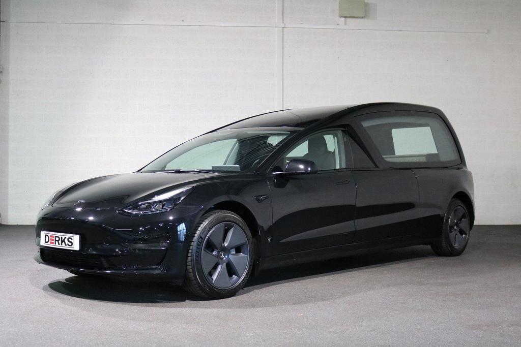 Tesla Hearse 3 Long Range AWD Dual Motor Begrafeniswagen (Ni, Autos, Tesla, Achat, Noir, Break, Automatique