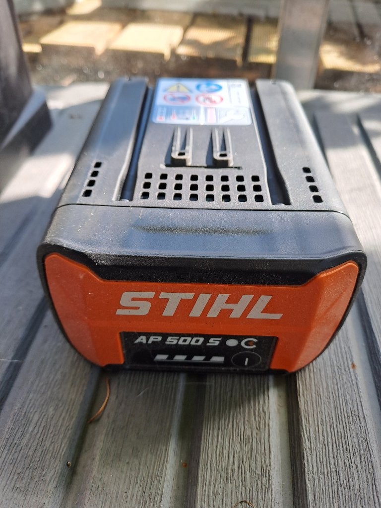 Stihl batterij AP  500 S nooit gebruikt, Jardin & Terrasse, Outils à main, Enlèvement, Neuf, Autres types, Stihl
