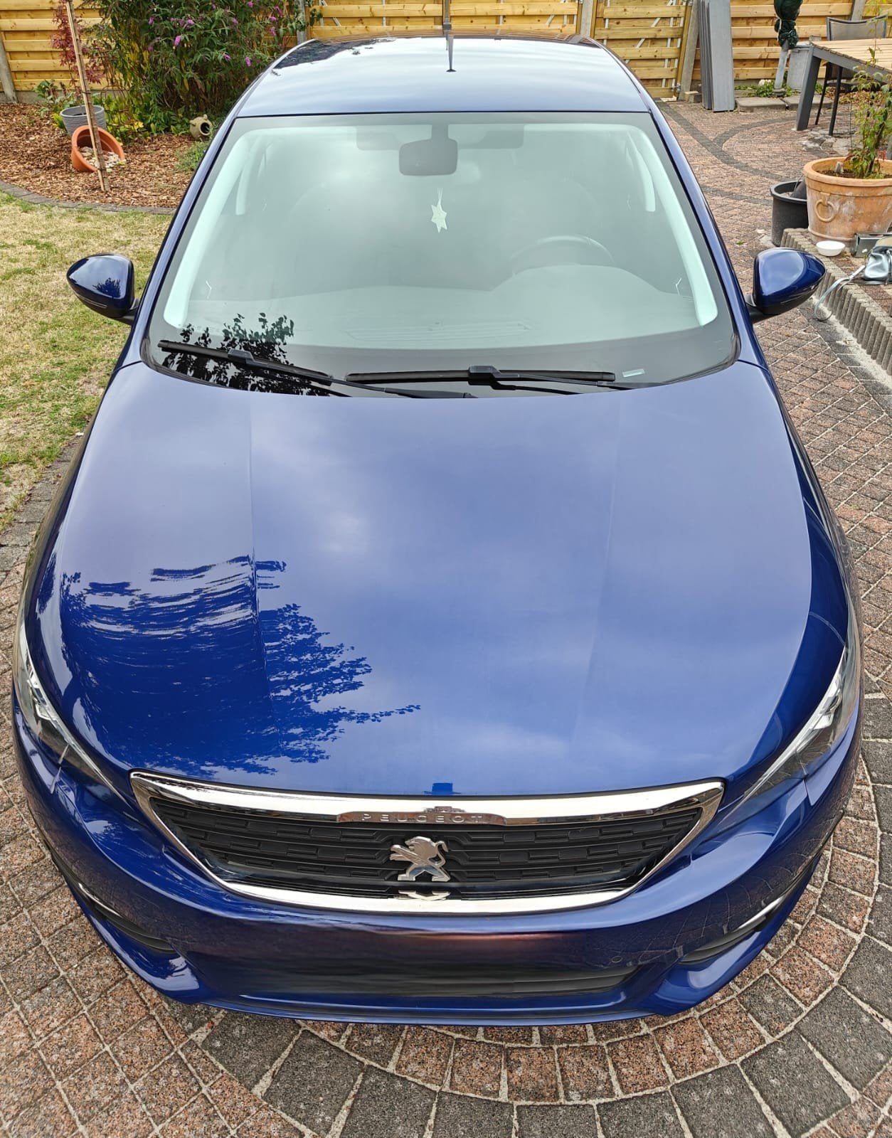 Peugeot 308 1.2 PureTech 130 pk – Allure – Automaat – 2018 –, Auto's, Stof, 1199 cc, Blauw, 1200 kg