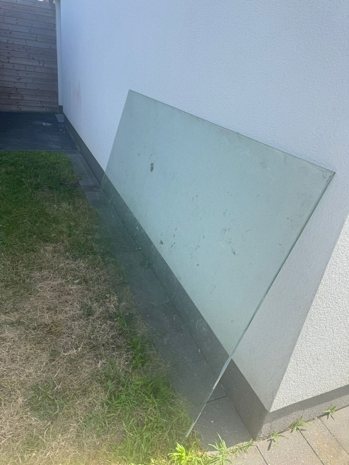 Verre gratuit, Bricolage & Construction, Vitres, Châssis & Fenêtres, Panneau vitré, 160 cm ou plus, Enlèvement, Utilisé