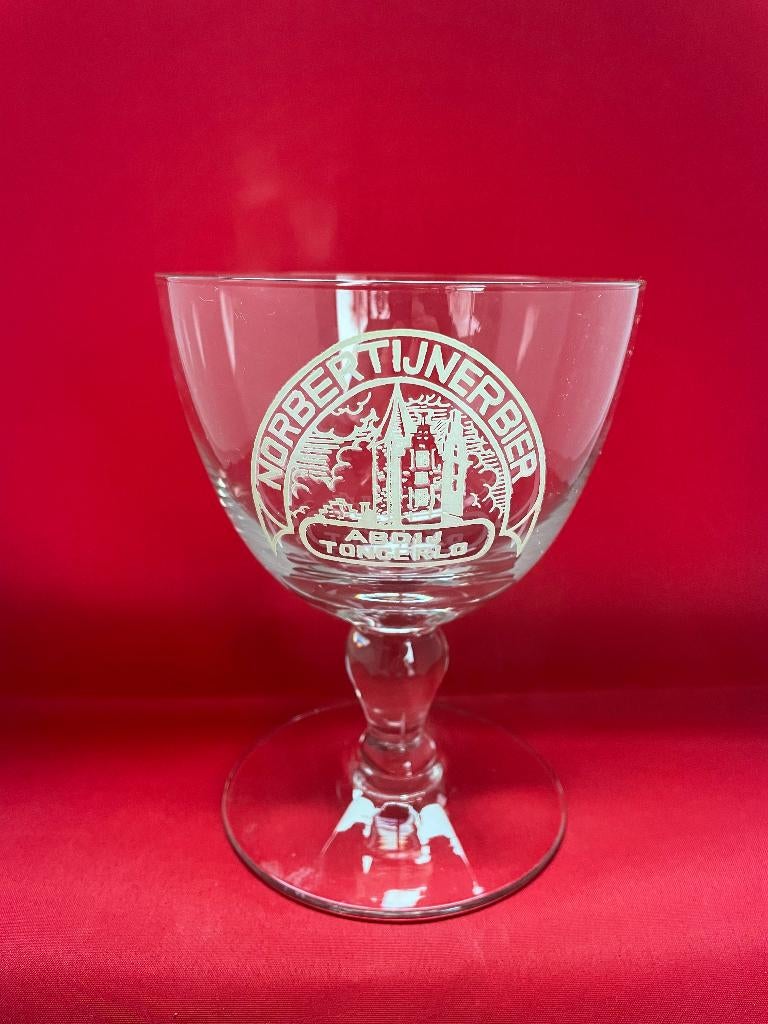 verre de bière Norbertine, Enlèvement ou Envoi, Utilisé, Verre à bière
