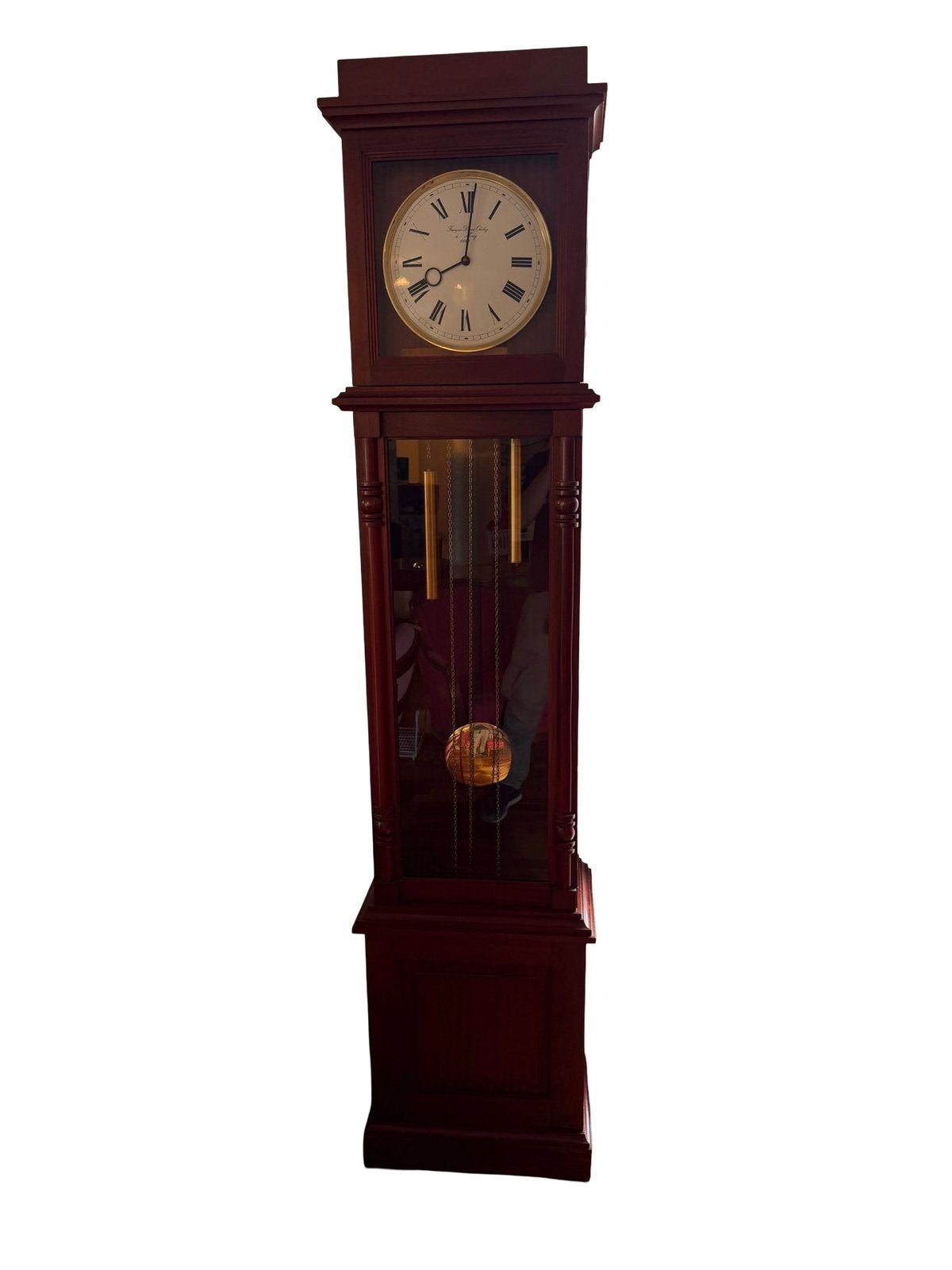 Horloge comtoise de parquet Odobez Morez à poids, Antiquités & Art, Enlèvement