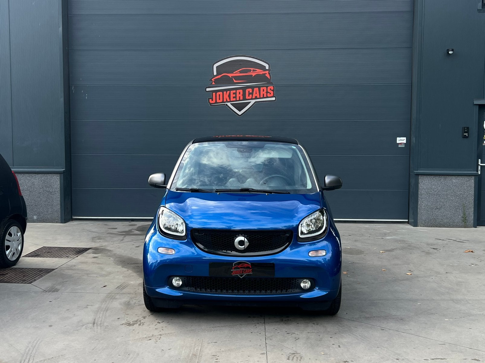 Smart Fortwo 453 Automaat 0.9Turbo Navi Airco Panorama Cruis, Auto's, Smart, Automaat, 898 cc, Stof, Blauw