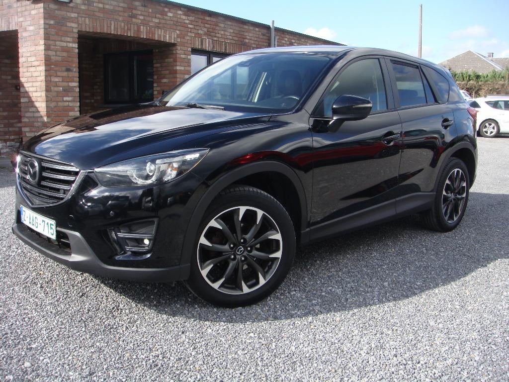 Mazda CX-5 2.5 ess 4x4 Bixénon cuir automatique euro 6b, Auto's, Mazda, 4 cilinders, Zwart, Leder, Particulier