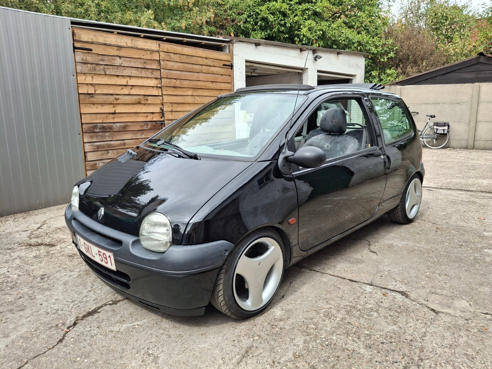 Renault Twingo, Auto's, Voorwielaandrijving, Twingo, 4 cilinders, Zwart