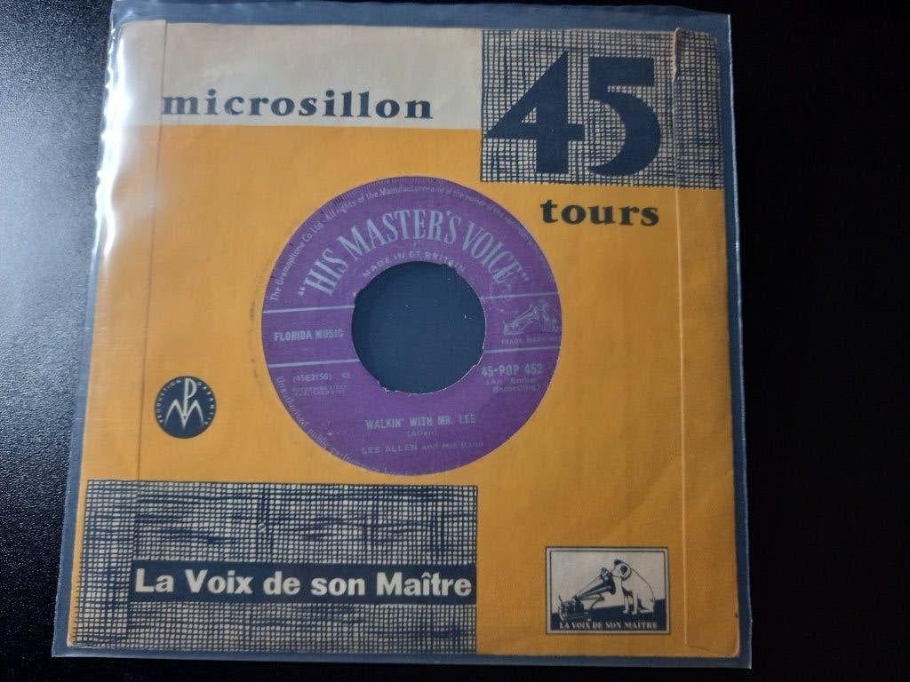 Lee Allen And His Band ‎– Walkin' With Mr. Lee '7 (1958), Enlèvement ou Envoi, 7 inch, Utilisé, Autres types