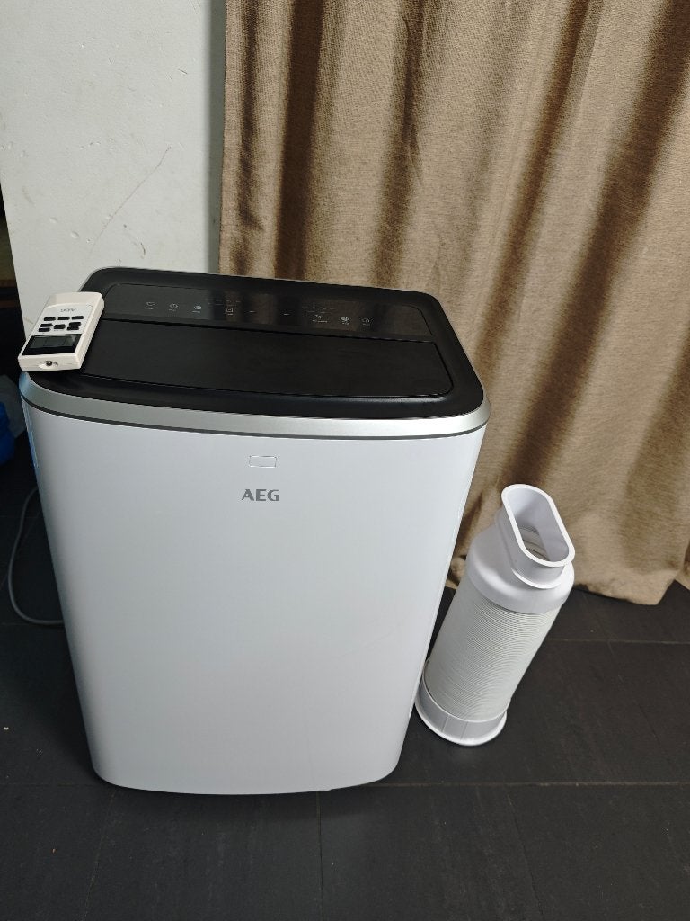 AEG Mobiele Airco te koop, Electroménager, Climatiseurs, 60 à 100 m³, Refroidissement et Déshumidification, Comme neuf, Enlèvement