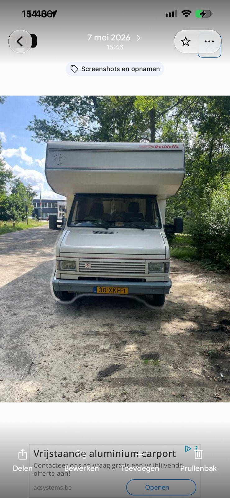 Camper, Chemisch toilet, Alkoof, Particulier, Dethleffs