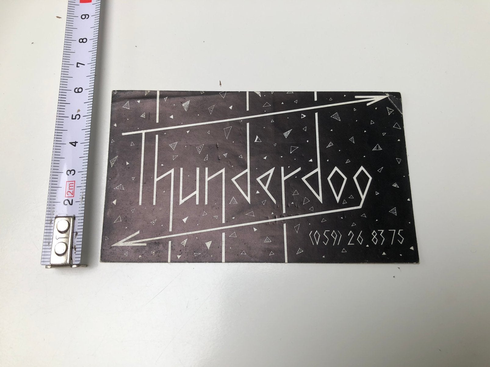 Sticker muziekgroep Thunderdog, Ophalen of Verzenden, Nieuw, Overige typen