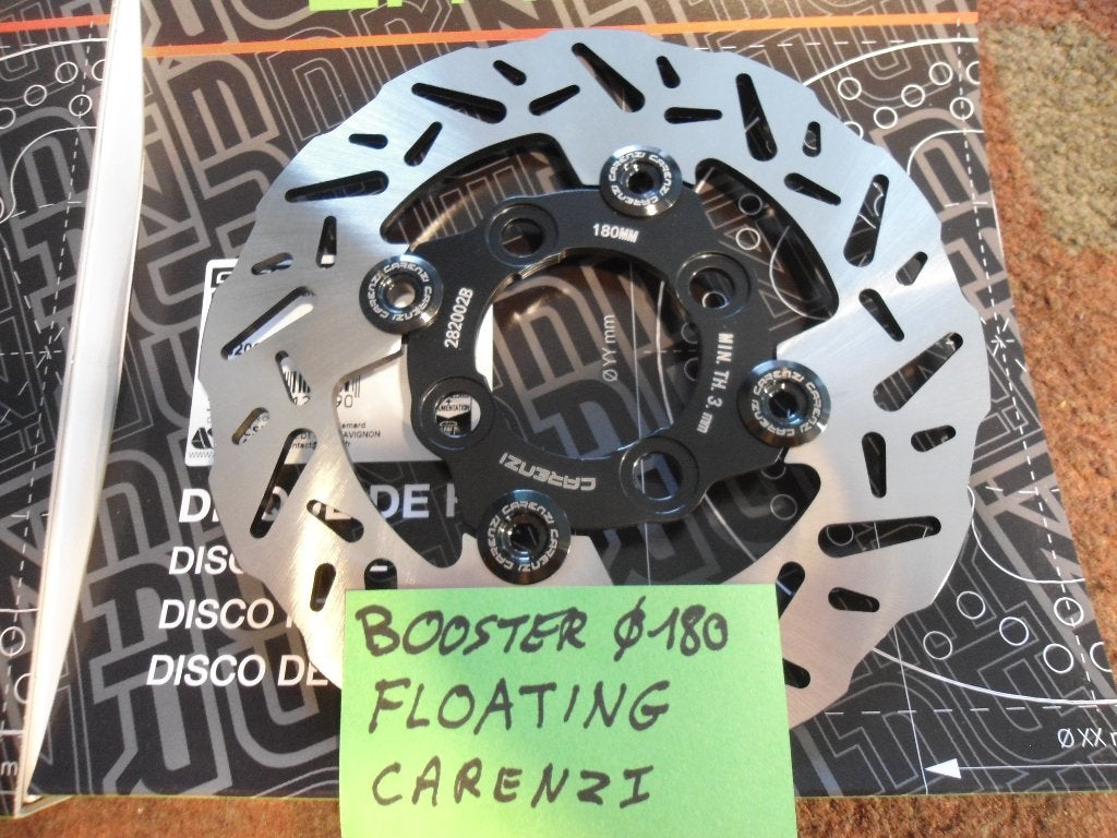 Booster : Carenzi floating schijfrem 180mm € 70, Fietsen en Brommers, Ophalen, Nieuw, Overige typen, Yamaha