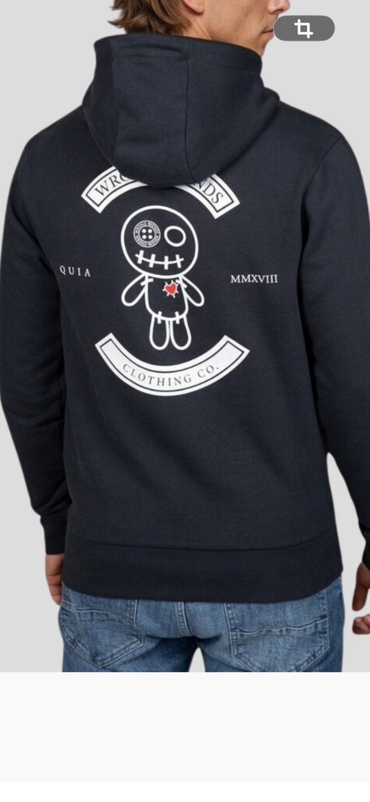 Wrong Friends VERONA - Sweat à capuche Medium état neuf, Vêtements | Hommes, Pulls & Vestes, Enlèvement ou Envoi, Comme neuf, Taille 48/50 (M)